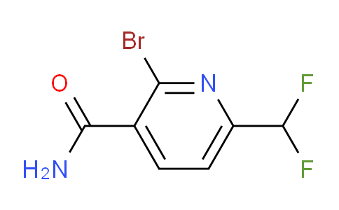 AM92430 | 1806786-40-2 | 2-Bromo-6-(difluoromethyl)pyridine-3-carboxamide