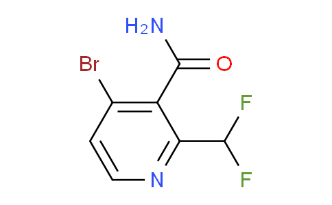 AM92431 | 1805304-14-6 | 4-Bromo-2-(difluoromethyl)pyridine-3-carboxamide