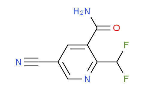 AM92439 | 1513851-03-0 | 5-Cyano-2-(difluoromethyl)pyridine-3-carboxamide