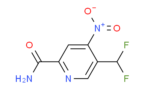 5-(Difluoromethyl)-4-nitropyridine-2-carboxamide