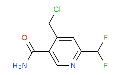 AM92458 | 1806806-86-9 | 4-(Chloromethyl)-2-(difluoromethyl)pyridine-5-carboxamide