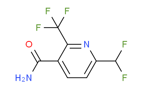 AM92459 | 1806810-03-6 | 6-(Difluoromethyl)-2-(trifluoromethyl)pyridine-3-carboxamide
