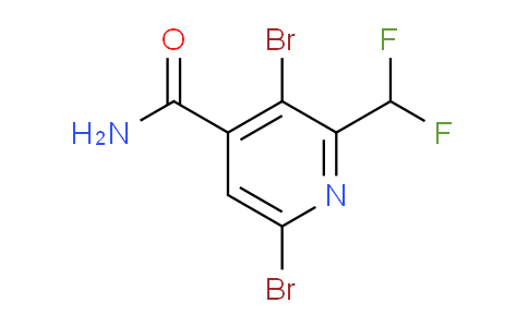 AM92466 | 1805050-21-8 | 3,6-Dibromo-2-(difluoromethyl)pyridine-4-carboxamide