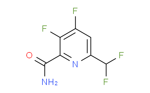 AM92473 | 1803667-14-2 | 3,4-Difluoro-6-(difluoromethyl)pyridine-2-carboxamide