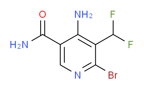 4-Amino-2-bromo-3-(difluoromethyl)pyridine-5-carboxamide