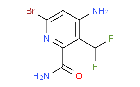 4-Amino-6-bromo-3-(difluoromethyl)pyridine-2-carboxamide
