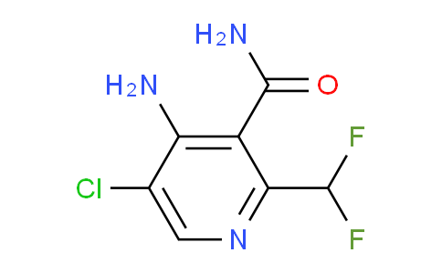 4-Amino-5-chloro-2-(difluoromethyl)pyridine-3-carboxamide
