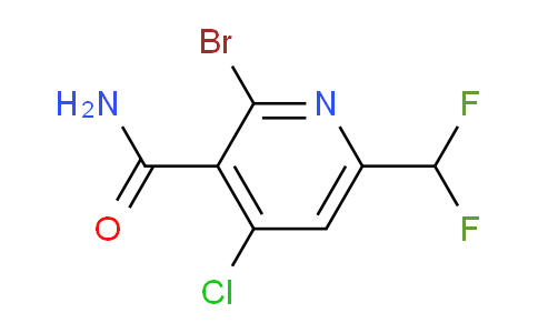 AM92512 | 1805388-77-5 | 2-Bromo-4-chloro-6-(difluoromethyl)pyridine-3-carboxamide