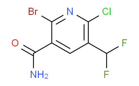 AM92513 | 1805388-89-9 | 2-Bromo-6-chloro-5-(difluoromethyl)pyridine-3-carboxamide