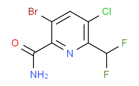 AM92514 | 1805238-18-9 | 3-Bromo-5-chloro-6-(difluoromethyl)pyridine-2-carboxamide