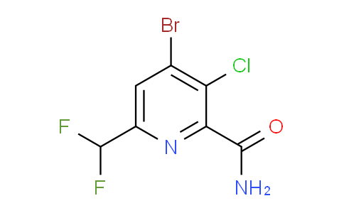 AM92516 | 1806840-35-6 | 4-Bromo-3-chloro-6-(difluoromethyl)pyridine-2-carboxamide