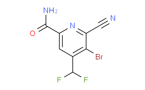 AM92521 | 1806828-29-4 | 3-Bromo-2-cyano-4-(difluoromethyl)pyridine-6-carboxamide
