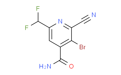 AM92522 | 1806057-94-2 | 3-Bromo-2-cyano-6-(difluoromethyl)pyridine-4-carboxamide
