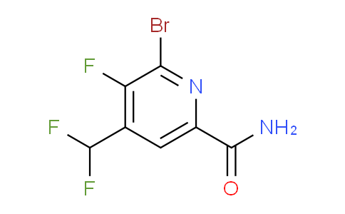 AM92526 | 1805411-89-5 | 2-Bromo-4-(difluoromethyl)-3-fluoropyridine-6-carboxamide