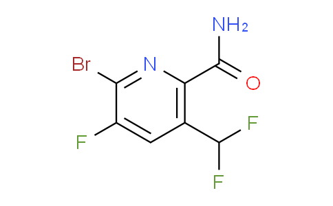 AM92527 | 1805345-93-0 | 2-Bromo-5-(difluoromethyl)-3-fluoropyridine-6-carboxamide