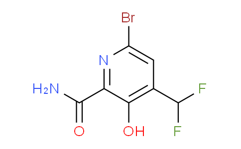 AM92530 | 1805373-01-6 | 6-Bromo-4-(difluoromethyl)-3-hydroxypyridine-2-carboxamide