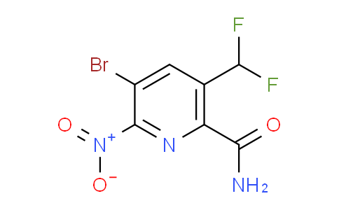 AM92547 | 1804486-49-4 | 3-Bromo-5-(difluoromethyl)-2-nitropyridine-6-carboxamide