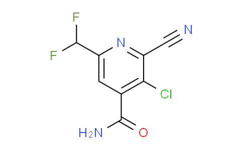 AM92551 | 1806920-17-1 | 3-Chloro-2-cyano-6-(difluoromethyl)pyridine-4-carboxamide