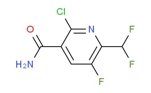 AM92555 | 1807033-40-4 | 2-Chloro-6-(difluoromethyl)-5-fluoropyridine-3-carboxamide