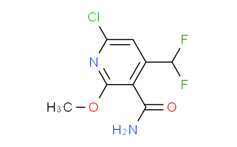 AM92567 | 1805077-21-7 | 6-Chloro-4-(difluoromethyl)-2-methoxypyridine-3-carboxamide