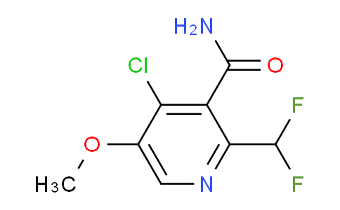 AM92568 | 1806029-36-6 | 4-Chloro-2-(difluoromethyl)-5-methoxypyridine-3-carboxamide