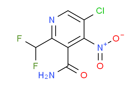 AM92580 | 1805273-75-9 | 5-Chloro-2-(difluoromethyl)-4-nitropyridine-3-carboxamide