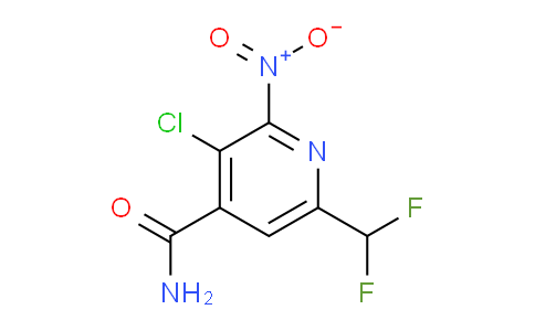 AM92581 | 1806899-00-2 | 3-Chloro-6-(difluoromethyl)-2-nitropyridine-4-carboxamide
