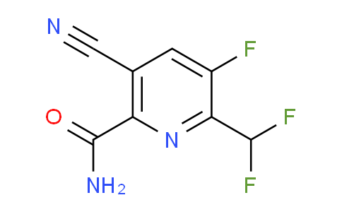 AM92586 | 1806904-02-8 | 5-Cyano-2-(difluoromethyl)-3-fluoropyridine-6-carboxamide