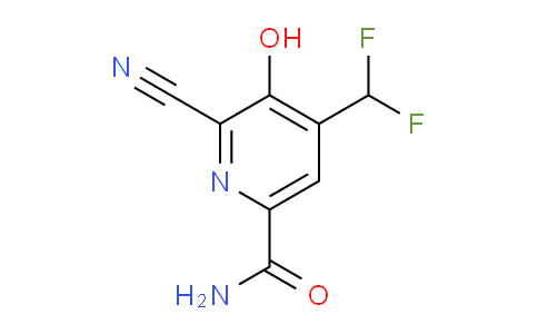 AM92587 | 1804488-70-7 | 2-Cyano-4-(difluoromethyl)-3-hydroxypyridine-6-carboxamide