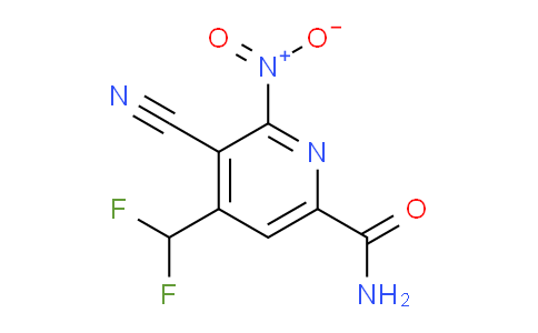 AM92611 | 1805568-81-3 | 3-Cyano-4-(difluoromethyl)-2-nitropyridine-6-carboxamide