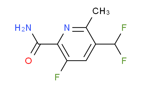 AM92622 | 1805295-97-9 | 3-(Difluoromethyl)-5-fluoro-2-methylpyridine-6-carboxamide