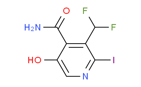 AM92635 | 1807109-01-8 | 3-(Difluoromethyl)-5-hydroxy-2-iodopyridine-4-carboxamide