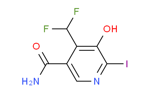 AM92636 | 1804860-61-4 | 4-(Difluoromethyl)-3-hydroxy-2-iodopyridine-5-carboxamide