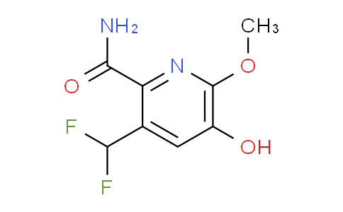 AM92639 | 1805533-49-6 | 3-(Difluoromethyl)-5-hydroxy-6-methoxypyridine-2-carboxamide