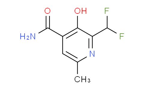AM92641 | 1805204-85-6 | 2-(Difluoromethyl)-3-hydroxy-6-methylpyridine-4-carboxamide