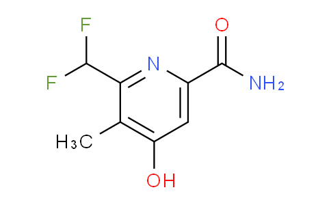 2-(Difluoromethyl)-4-hydroxy-3-methylpyridine-6-carboxamide