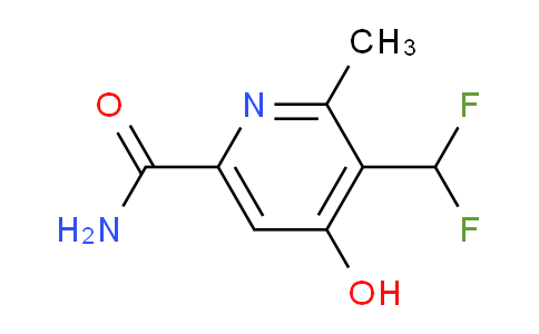 3-(Difluoromethyl)-4-hydroxy-2-methylpyridine-6-carboxamide