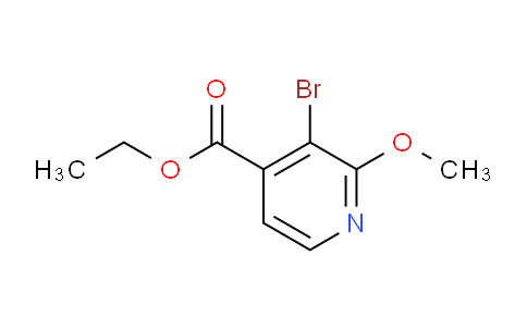 Ethyl 3-bromo-2-methoxy-4-pyridinecarboxylate