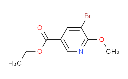 Ethyl 3-bromo-2-methoxy-5-pyridinecarboxylate