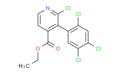 AM92665 | 1261678-82-3 | Ethyl 2-chloro-3-(2,4,5-trichlorophenyl)isonicotinate