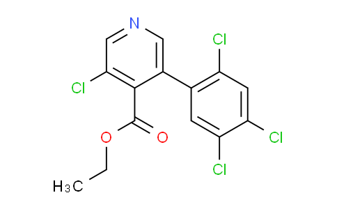AM92668 | 1261550-76-8 | Ethyl 3-chloro-5-(2,4,5-trichlorophenyl)isonicotinate