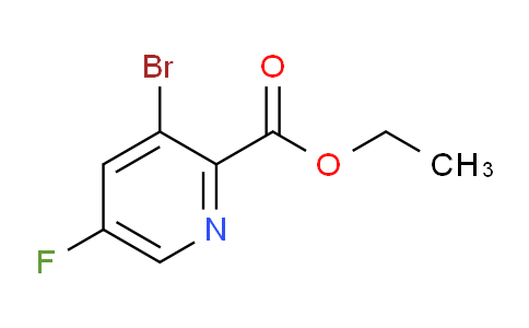 AM92842 | 1214325-97-9 | Ethyl 3-bromo-5-fluoro-2-pyridinecarboxylate