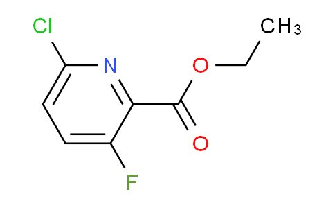 Ethyl 6-chloro-3-fluoro-2-pyridinecarboxylate