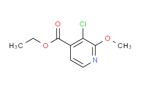 Ethyl 3-chloro-2-methoxy-4-pyridinecarboxylate