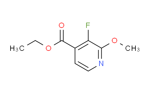 Ethyl 3-fluoro-2-methoxy-4-pyridinecarboxylate