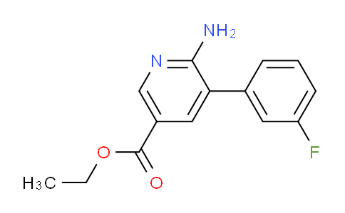 AM92873 | 1214367-43-7 | Ethyl 6-amino-5-(3-fluorophenyl)nicotinate