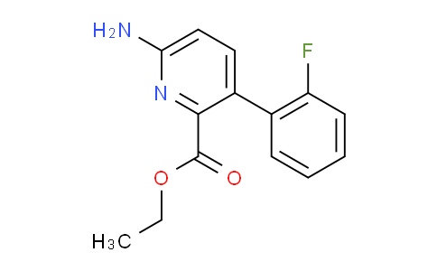 AM92881 | 1214367-47-1 | Ethyl 6-amino-3-(2-fluorophenyl)picolinate