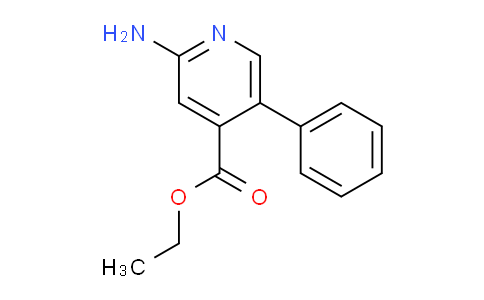 Ethyl 2-amino-5-phenyl-4-pyridinecarboxylate
