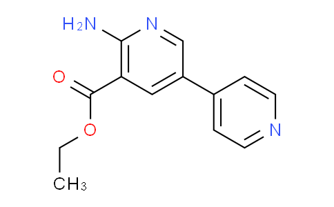 Ethyl 2-amino-5-(pyridin-4-yl)nicotinate