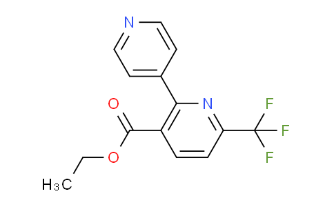 Ethyl 2-(pyridin-4-yl)-6-(trifluoromethyl)nicotinate